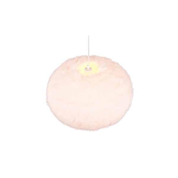 Kremowa lampa wisząca ø 50 cm Furry – Reality-image-3