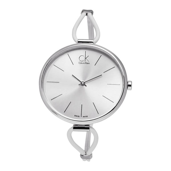 Srebrny zegarek damski Calvin Klein K3V231L6