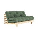 Zielona rozkładana sofa 160 cm Roots – Karup Design