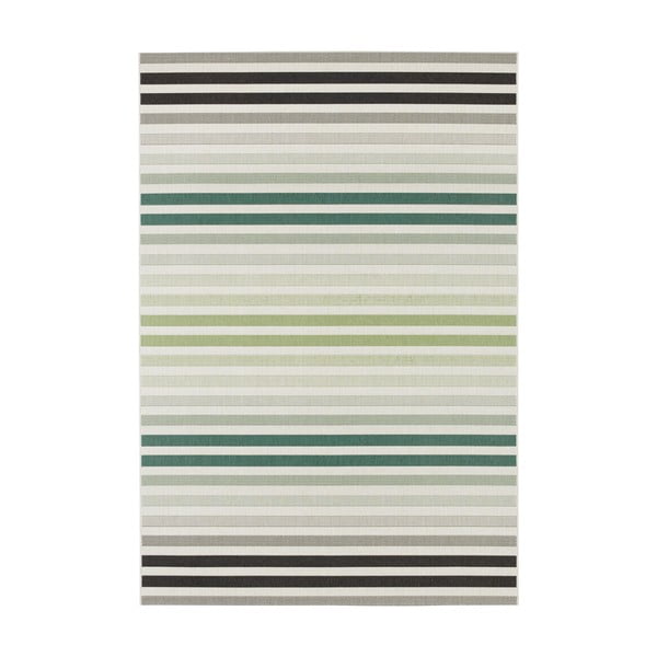 Zielono-szary dywan odpowiedni na zewnątrz NORTHRUGS Paros, 200x290 cm