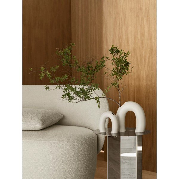 Kremowy ceramiczny wazon (wysokość 12 cm) Kagetsu – Blomus-image-1