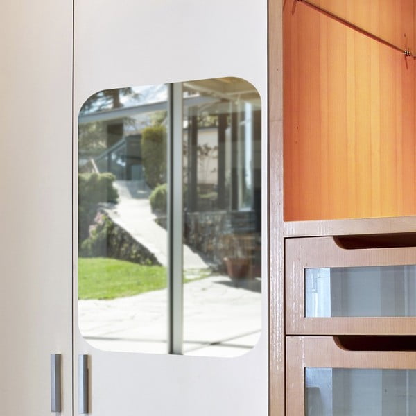 Lustrzana naklejka antystatyczna Ambiance Rectangle, 42x27 cm-image-2