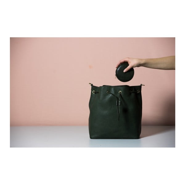 Torebka skórzana The Donna, czarna-image-3