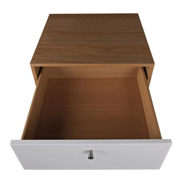 Komoda z dębowym dekorem z 3 szufladami Jitona Merrik-image-2