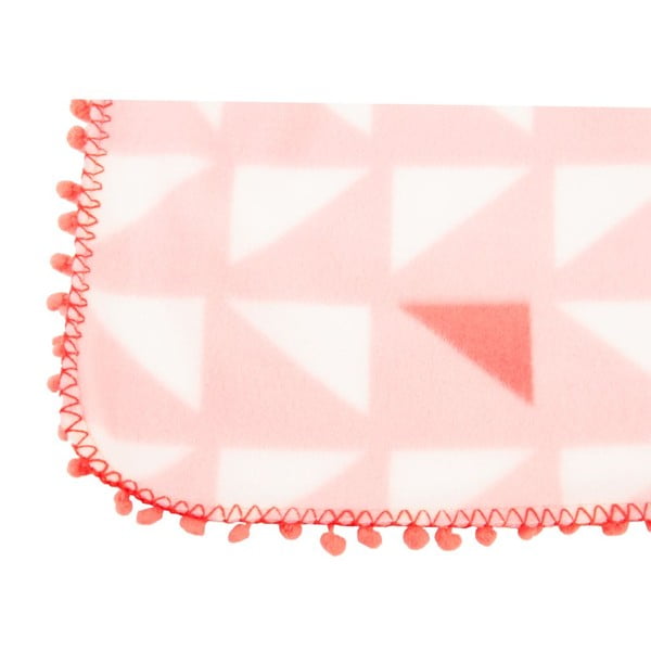 Koc Triangles Pink, 180x150 cm-image-3