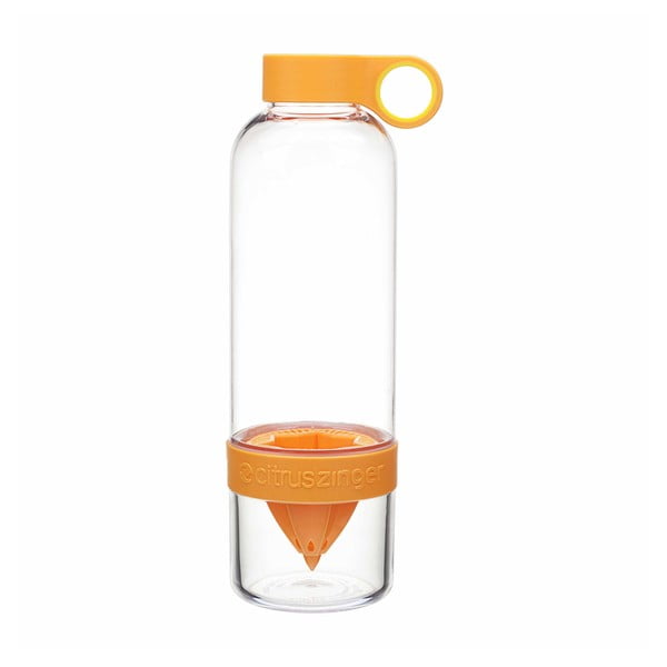 Butelka na wodę i cytrusy Citruszinger, pomarańczowa
