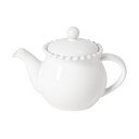 Biały kamionkowy dzbanek do herbaty z sitkiem 500 ml Pearl – Costa Nova