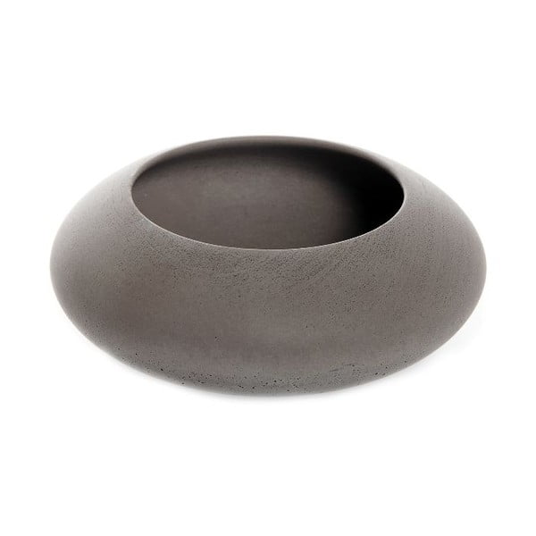 Brązowa miska z betonu Iris Hantwerk, Ø13.5 cm