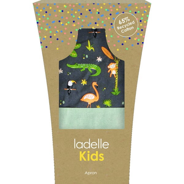 Bawełniany fartuszek dziecięcy Jungle – Ladelle-image-1