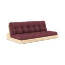 Bordowa rozkładana sofa 196 cm Base – Karup Design