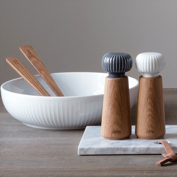 Drewniane sztućce do sałaty Kähler Design Hammershoi-image-1