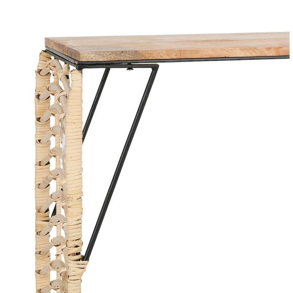 Konsola w neutralnym kolorze 30x103 cm Monarque – Jardin d'Ulysse-image-4