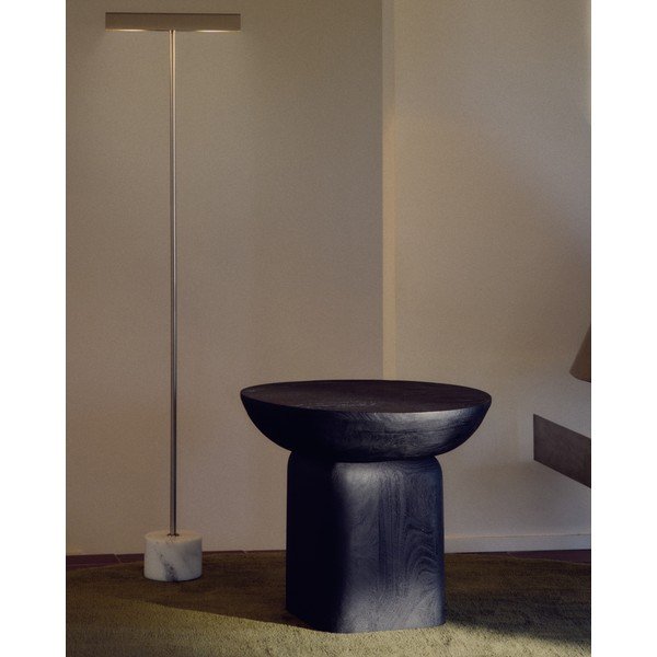 Lampa stojąca w kolorze srebra (wysokość 121 cm) Lynor – Kave Home-image-2