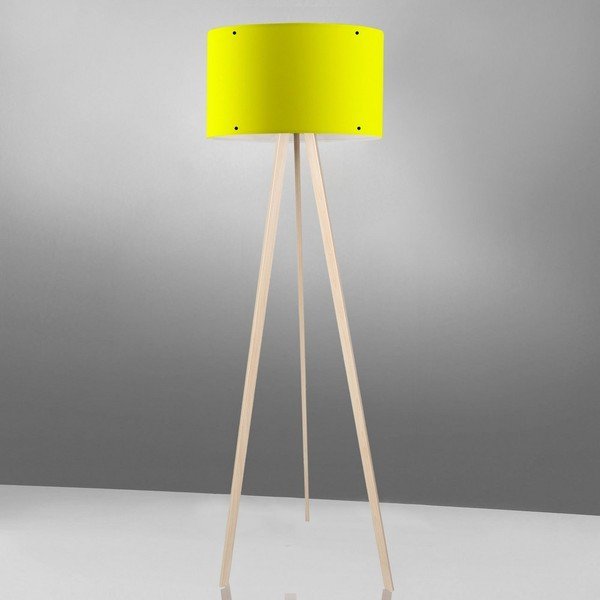 Żółta lampa stojąca Simple-image-1