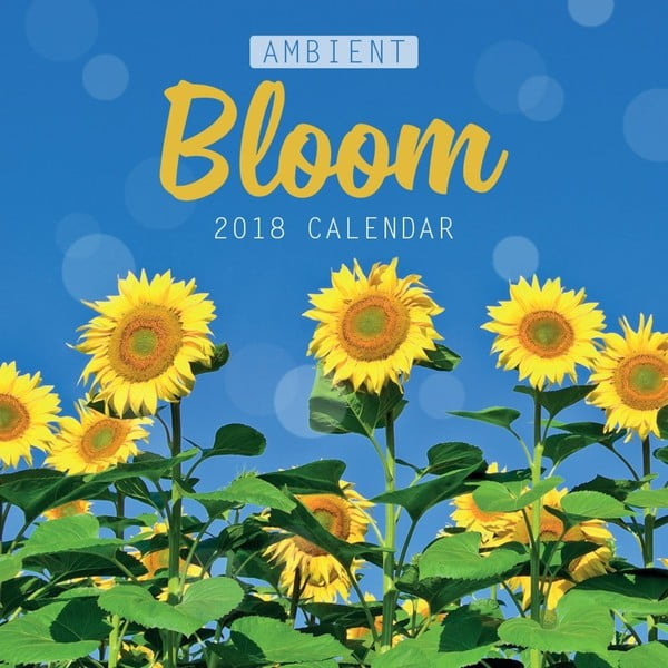 Kalendarz wiszący 2018 Portico Designs Ambient Blooms