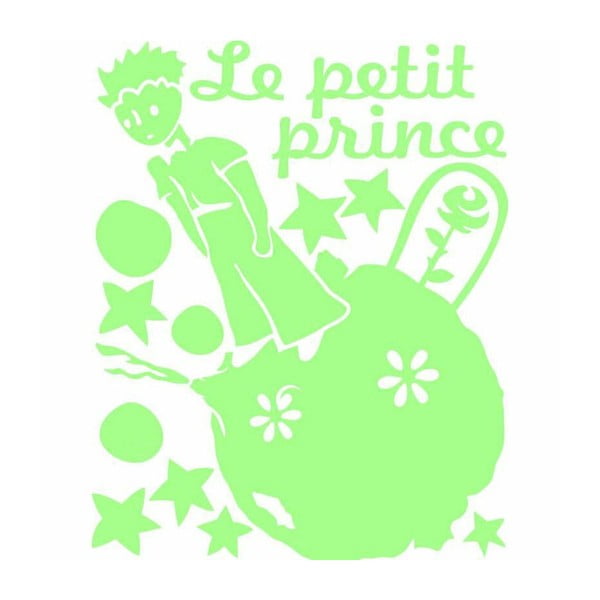 Naklejka świecąca w ciemności Ambiance Le Petit Prince, 25x20 cm-image-2