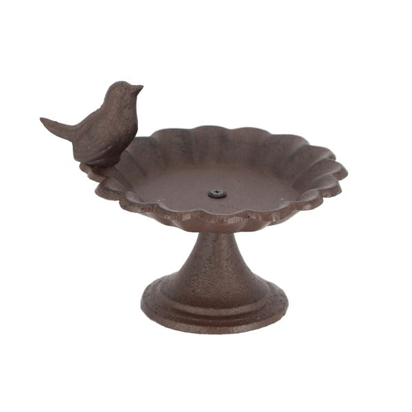 Żeliwne poidełko na nóżce z ptaszkiem Esschert Design Birdy-image-4