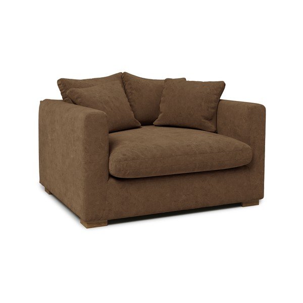 Brązowy fotel Comfy – Scandic-image-1