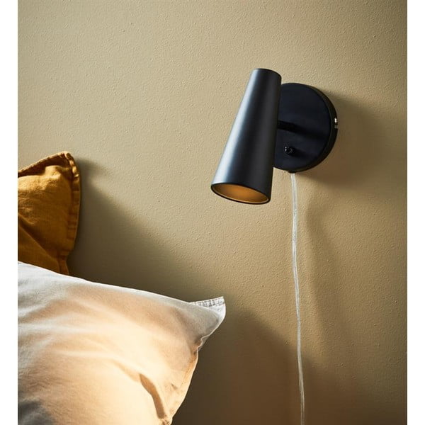 Czarny kinkiet Markslöjd Crest, wys. 17 cm-image-1