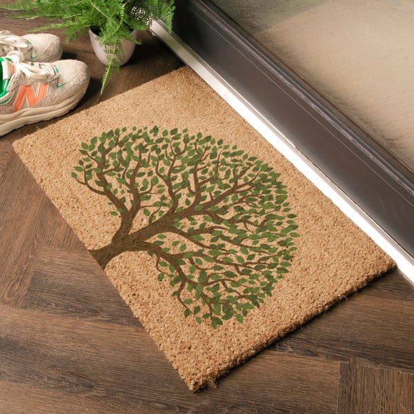 Wycieraczka z włókna kokosowego 60x90 cm Tree of Life – Artsy Doormats-image-1