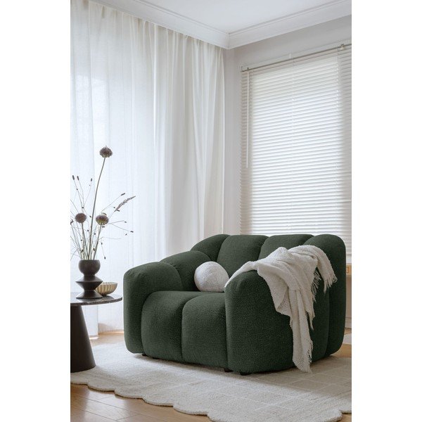 Ciemnozielony fotel Shell – Miuform-image-2