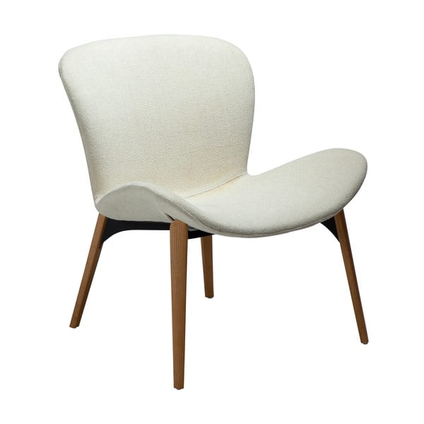 Kremowy fotel z materiału bouclé Paragon – DAN-FORM Denmark