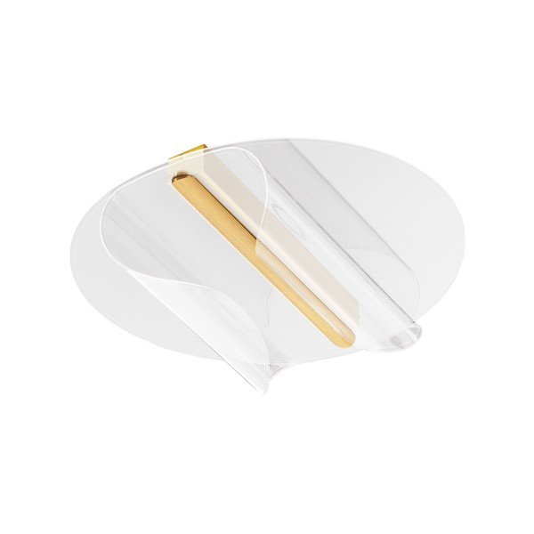 Aluminiowa lampa sufitowa LED ze ściemniaczem w kolorze złota 55x45 cm Valentin – Nova Luce