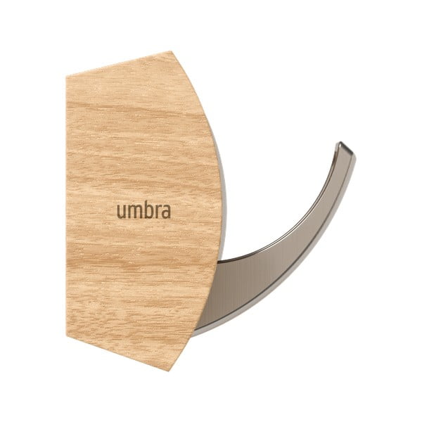 Wieszak ścienny z litego drewna topolowego Flip – Umbra-image-4