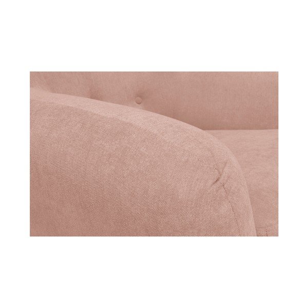 Jasnoróżowa sofa Cosmopolitan design Hampstead, 192 cm-image-3