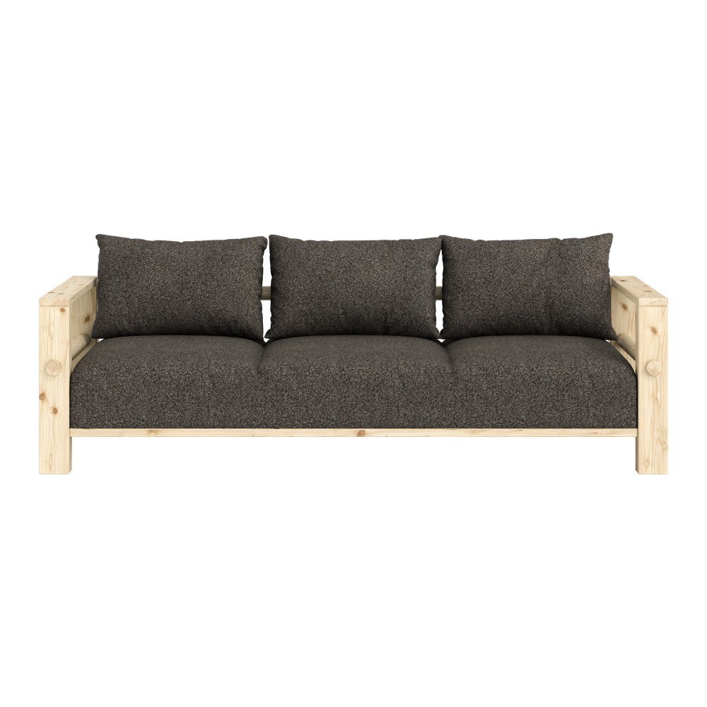 Ciemnoszara sofa 225 cm Bare – Karup (zdjęcie 10)