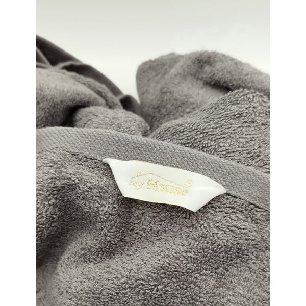 Ciemnoszary ręcznik plażowy 100x180 cm Big – My House-image-1