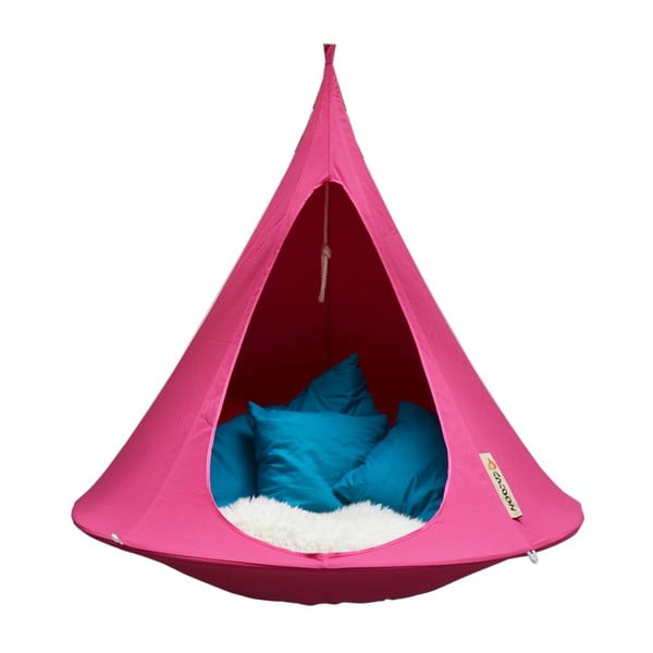 Różowy 1-osobowy namiot wiszący Cacoon Single