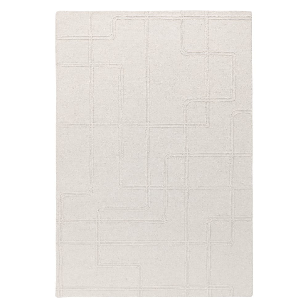 Kremowy wełniany dywan tkany ręcznie 120x170 cm Ada – Asiatic Carpets
