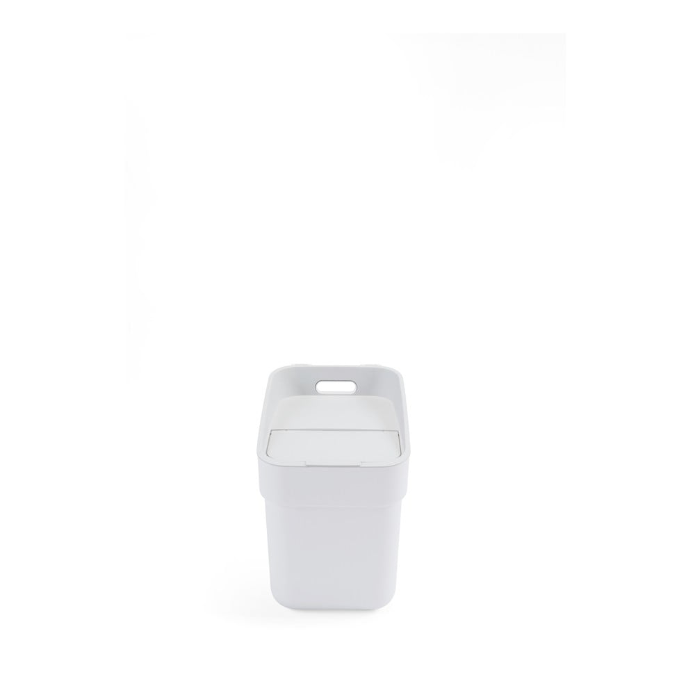 Biały kosz na śmieci do segregacji odpadów z plastiku z recyklingu 20 l Ready To Collect – Curver (zdjęcie 11)