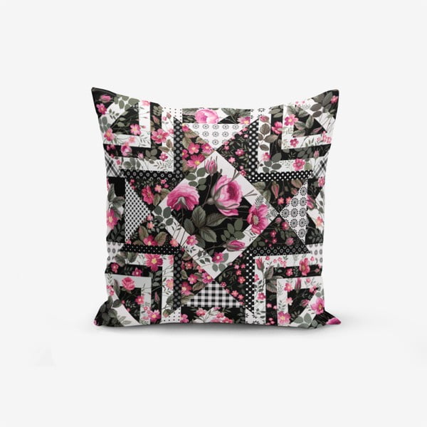 Poszewka na poduszkę z domieszką bawełny Minimalist Cushion Covers Flower Modern, 45x45 cm