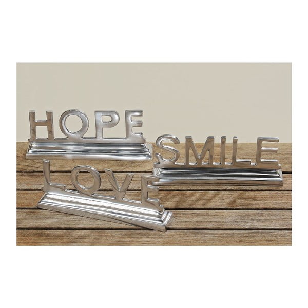 Dekoracja Hope Smile Love