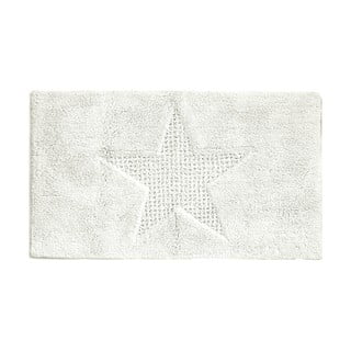 Biały bawełniany dywanik łazienkowy Kela Lindano, 60x100 cm