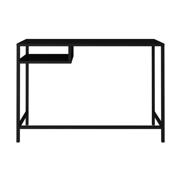 Czarne metalowe biurko Canett Lite-image-2