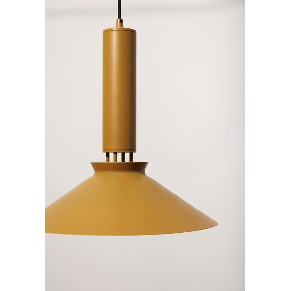 Pomarańczowa lampa wisząca ø 40 cm Coney – Hübsch-image-1