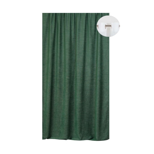 Zielona zasłona 140x260 cm Brooke – Mendola Fabrics