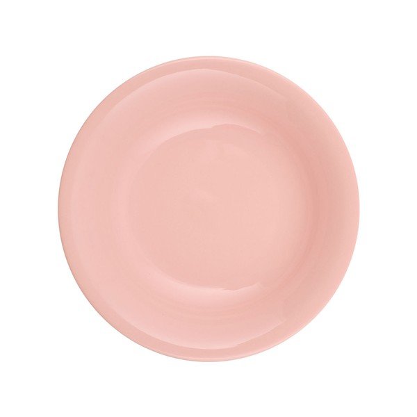 24-częściowy zestaw różowo-białych porcelanowych naczyń Kütahya Porselen Amelia-image-4