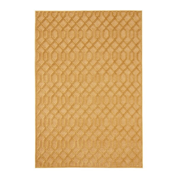 Pomarańczowy dywan z wiskozy Mint Rugs Caine, 160x230 cm