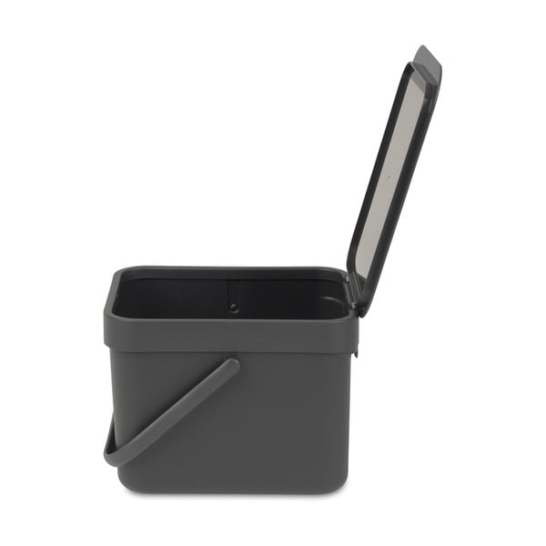 Szary kosz Brabantia Sort & Go, 6 l-image-2