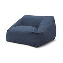 Ciemnoniebieski sztruksowy worek do siedzenia Lilibet – Bobochic Paris