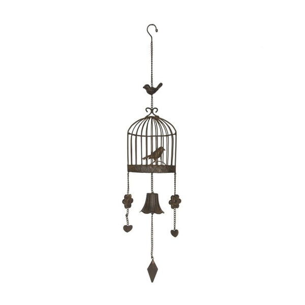 Dekoracyjna klatka z dzwoneczkami Antic Line Bird Cage