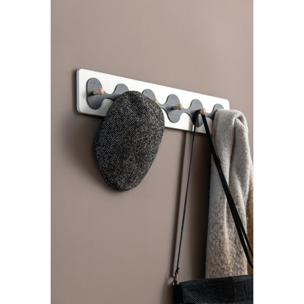 Biały wieszak ścienny 60 cm Rizar  – PT LIVING-image-1