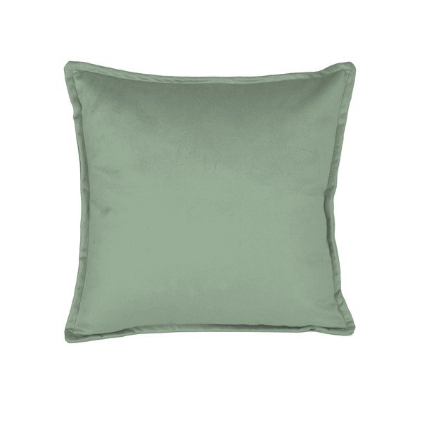 Zielona poduszka dekoracyjna Velvet Atelier Liberty Flower, 45x45 cm-image-2