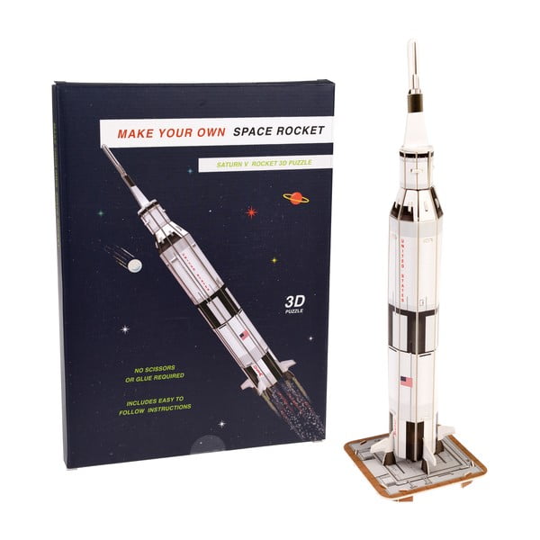 Puzzle 3D rakieta Rex London Space Rocket