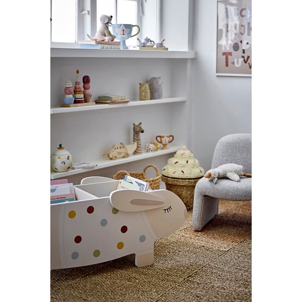 Kremowy regał dziecięcy 87x38x32 cm Villja – Bloomingville Mini-image-1