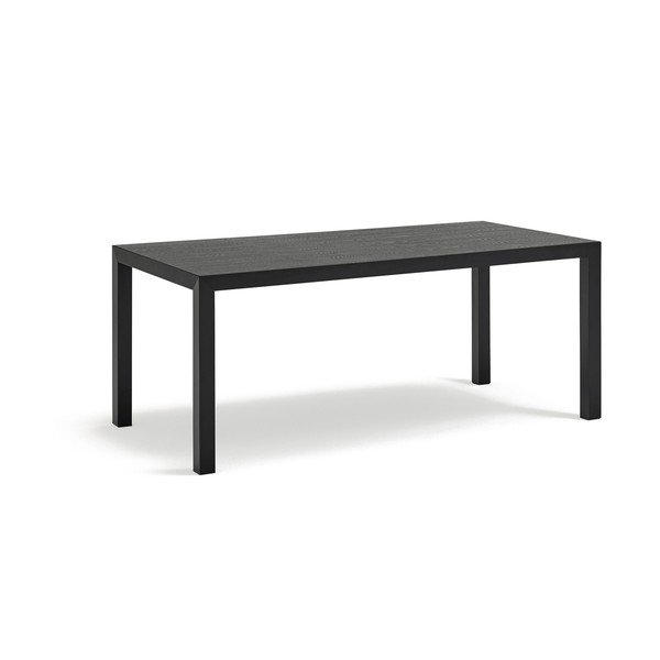 Stół z blatem z drewna dębowego 75x180 cm Alma – Teulat
